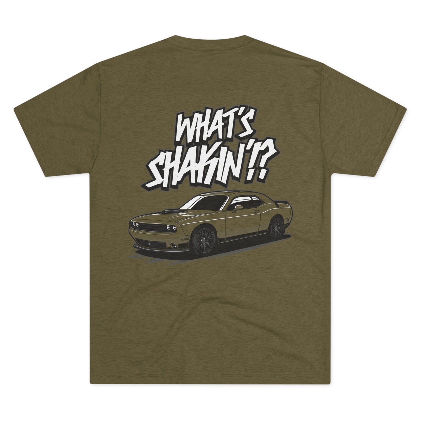 "What's Shakin'!?" Tri-Blend Crew Tee