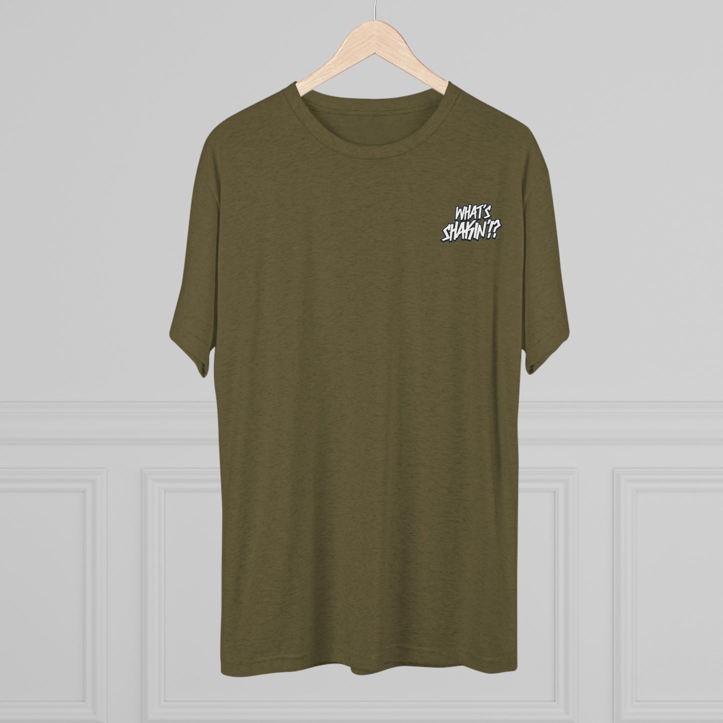 "What's Shakin'!?" Tri-Blend Crew Tee