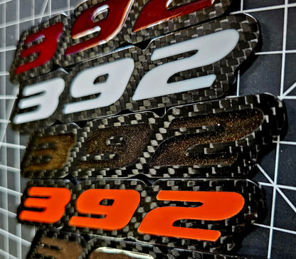 392 Carbon Fiber Quick Ship Badges