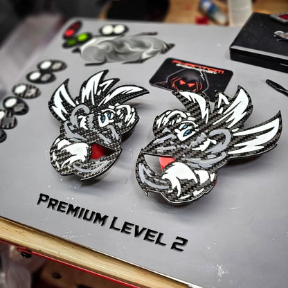 Premium Carbon Fiber Badges